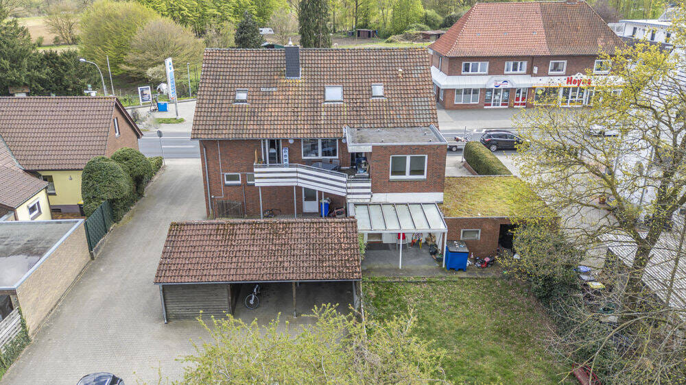 Immobilie in Meppen - Mehrparteienhaus mit 4 Wohneinheiten & einer Praxis/Bürofläche auf großem Grundstück! - Bild 3