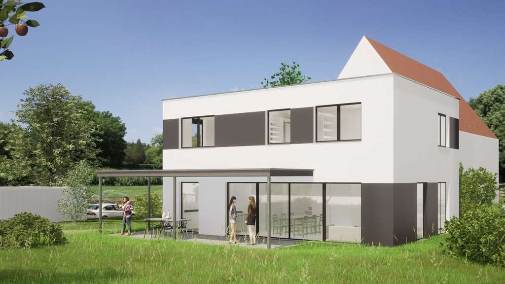 Immobilie in Balgheim - Neubau Einfamilienhaus in Balgheim - Bild 1
