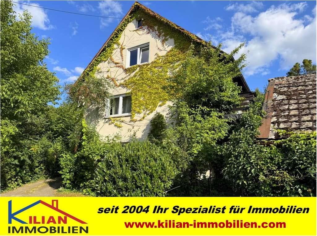 Immobilie in Hilpoltstein - KILIAN IMMOBILIEN! EFH MIT 175 M² WFL + 651 M² GRUND IN HILPOLTSTEIN! KELLER * EINLIEGERWOHNUNG! - Bild 0