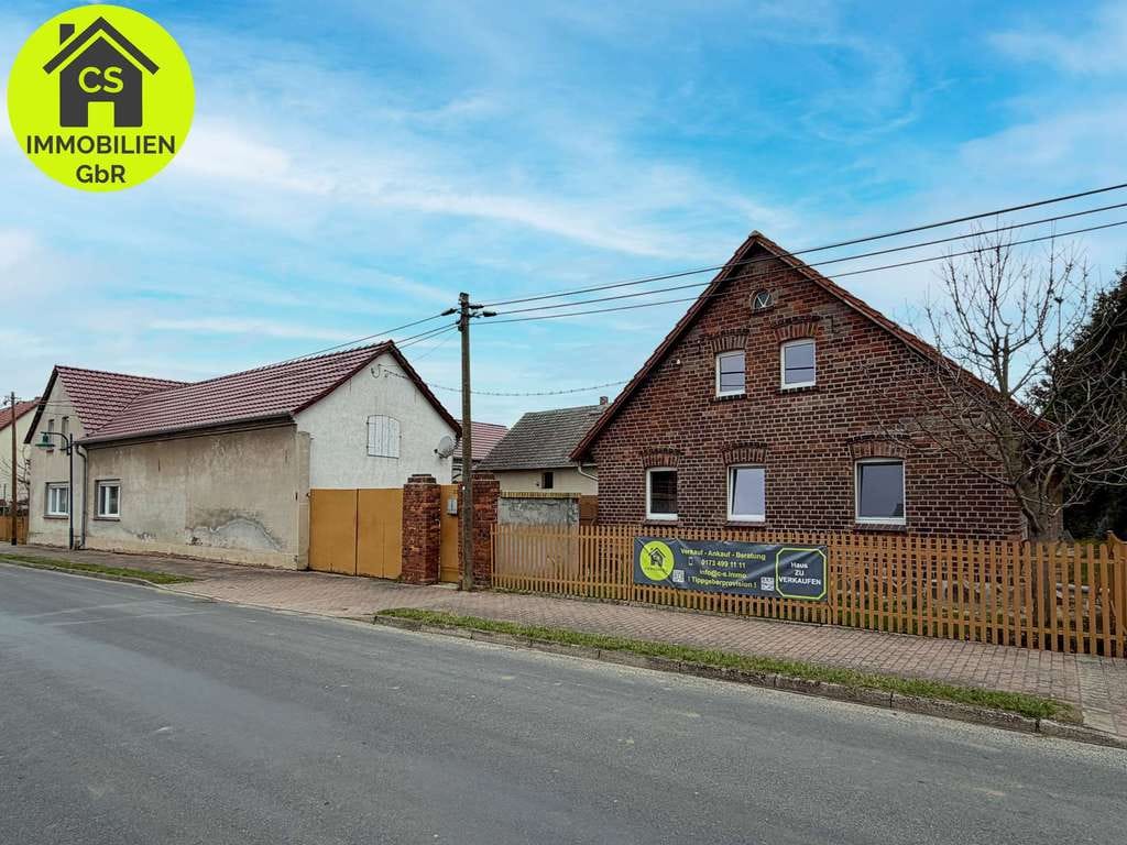 Immobilie in Fichtwald - 7410 m² großer 4 Seitenhof in 04936 Stechau, ideal für Pferdehaltung! - Bild 1