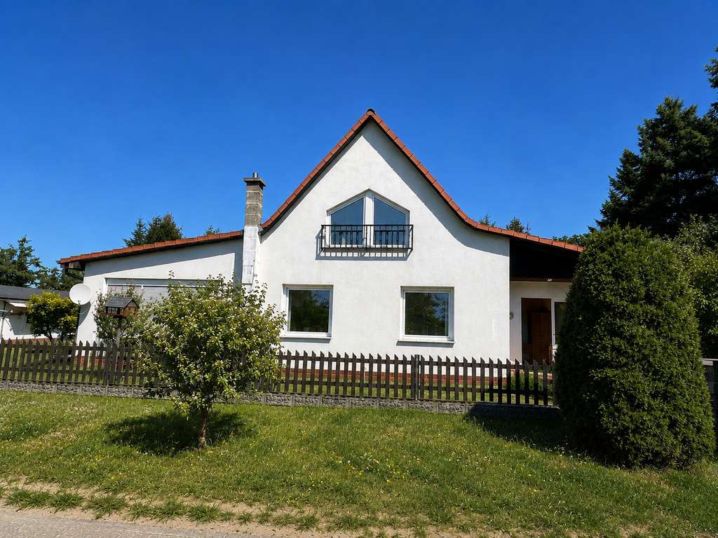 Immobilie in Märkisch Luch - Einfamilienhaus mit Pool, Sauna und großem Grundstück in ruhiger Lage - Bild 0