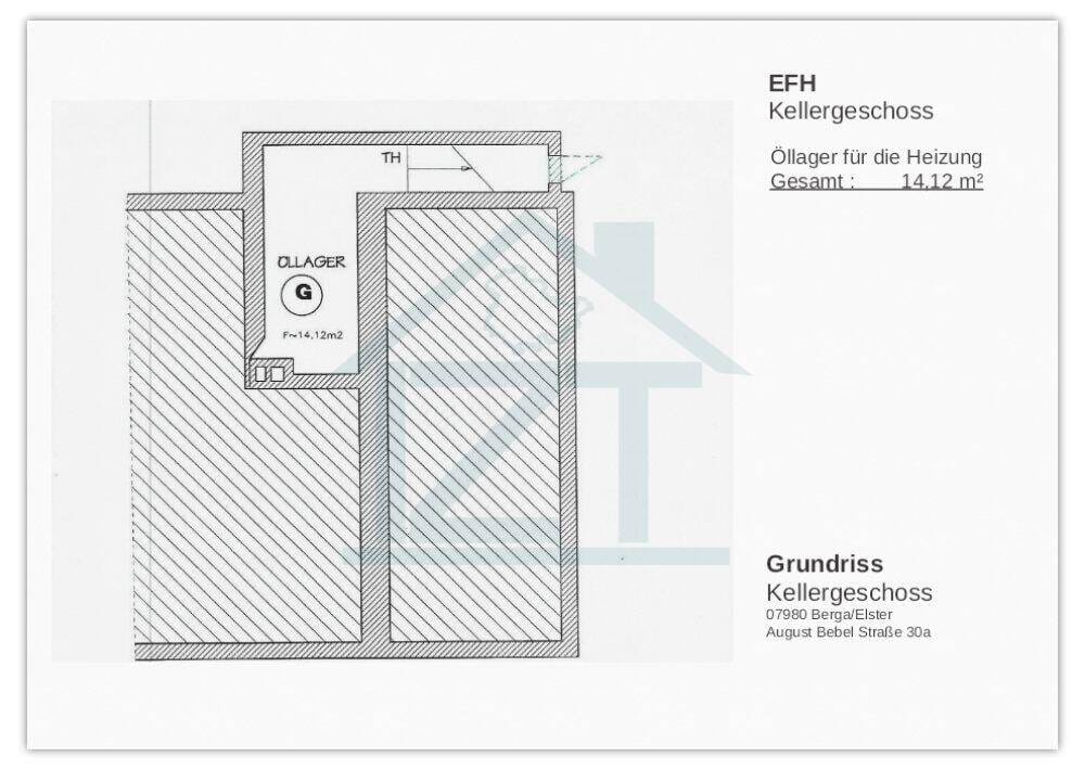 Immobilie in Berga/Elster - Wohnhaus mit Einliegerwohnung und Werkstatt, inkl. Nebengebäude, inkl. 698 m² Grundstück in Berga - Bild 2