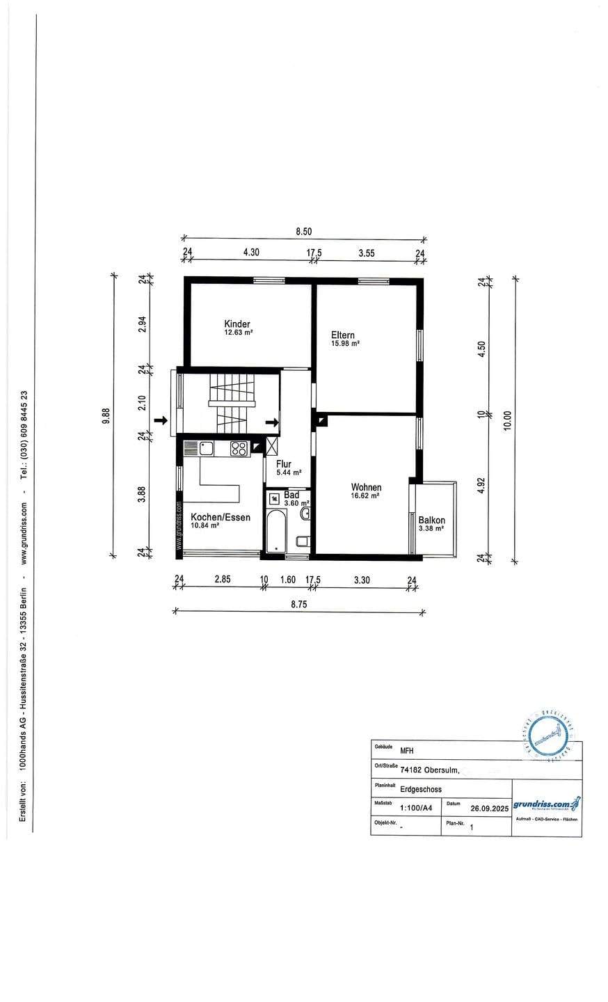 Immobilie in Obersulm - Viel Potential steckt in diesem Haus, ohne Renovierung geht es zwar nicht dafür stimmt der Preis! - Bild 4