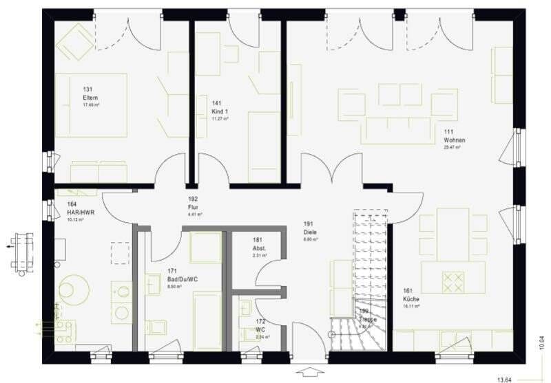 Immobilie in Linsengericht - Das LifeStyle 20.01 S: 210 m², drei Bäder und eine 49-m²-Etage extra - Wohnen mit Reserve - Bild 1