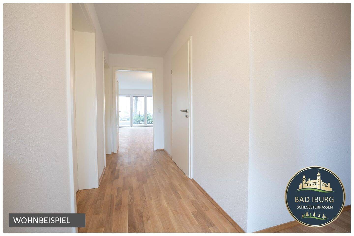 Immobilie in Bad Iburg - Wohnen am Fuße des Schlosses | Moderne 2-Zimmer-Neubauwohnung mit Balkon | KfW40 + QNG | Provisionsfrei - Bild 4