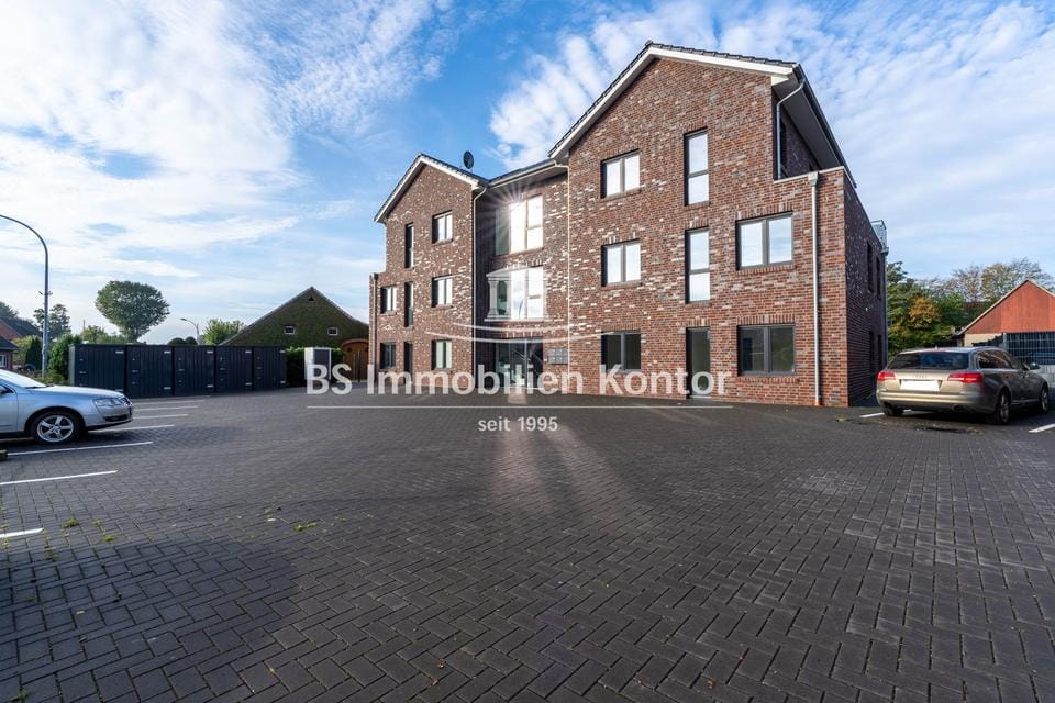 Immobilie in Esterwegen - Neubau-EG Wohnung Nr. 01 mit PKW-Stellplatz und Terrasse in bevorzugter Lage! - Bild 0