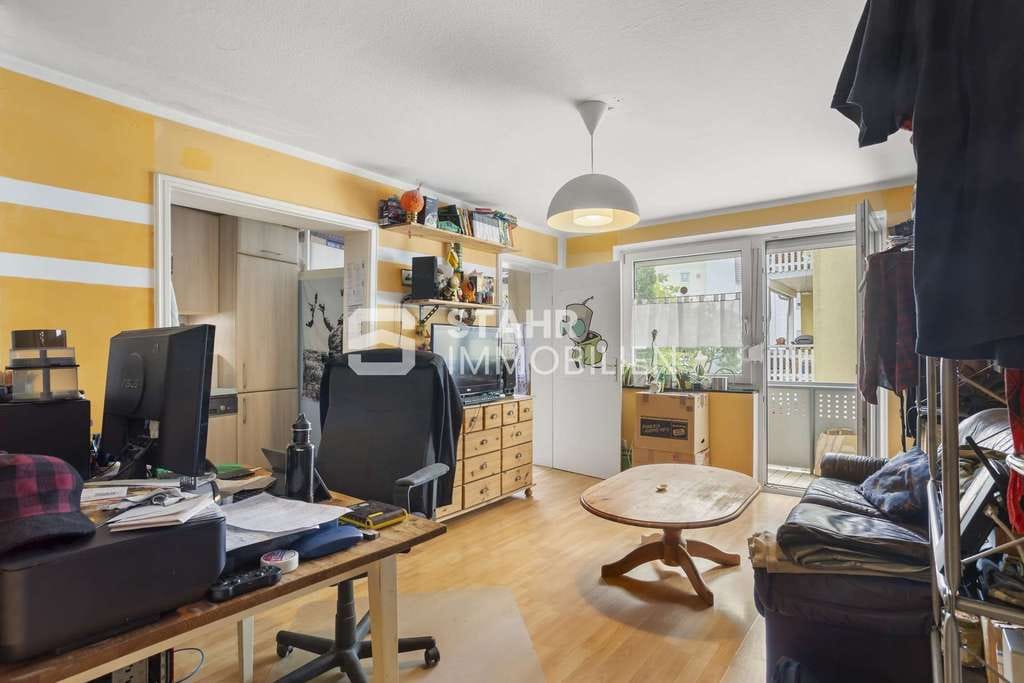 Immobilie in Augsburg - 1,5-Zimmer-Wohnung mit Südbalkon & Stellplatz - Bild 3