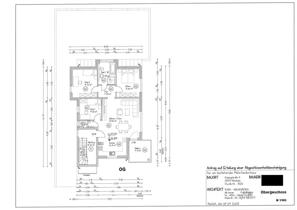 Immobilie in Iffezheim - Neuwertige 4-Zimmerwohnung mitBalkon, Garage & moderner Ausstattung in Iffezheim - Bild 0