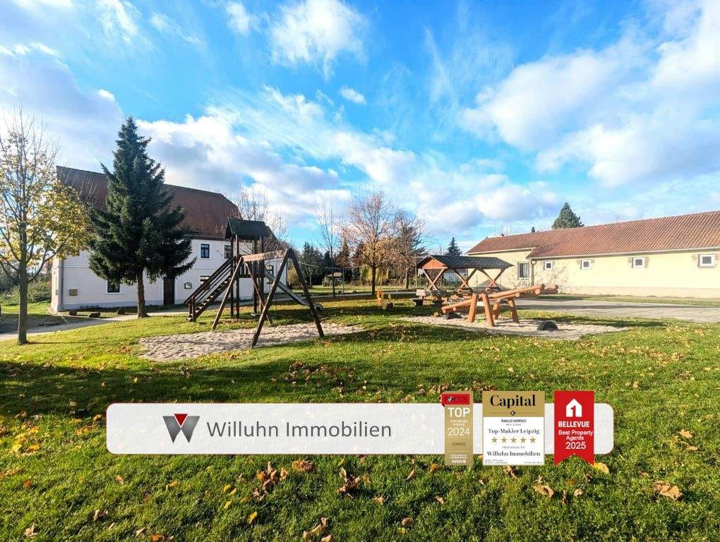 Immobilie in Jesewitz - 3 Wohnungen + Gewerbe - Hochwertig saniert - Denkmal - Photovoltaik  + Bauland optional - Bild 0