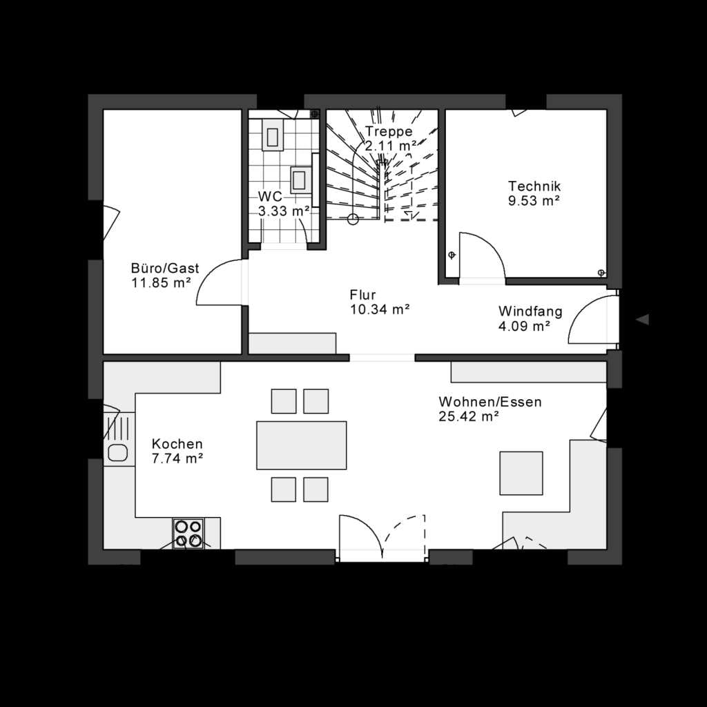 Immobilie in Hundsbach - Hundsbach / Your Home Needs a Place – Kein Grundstück? Kein Problem! - Bild 1