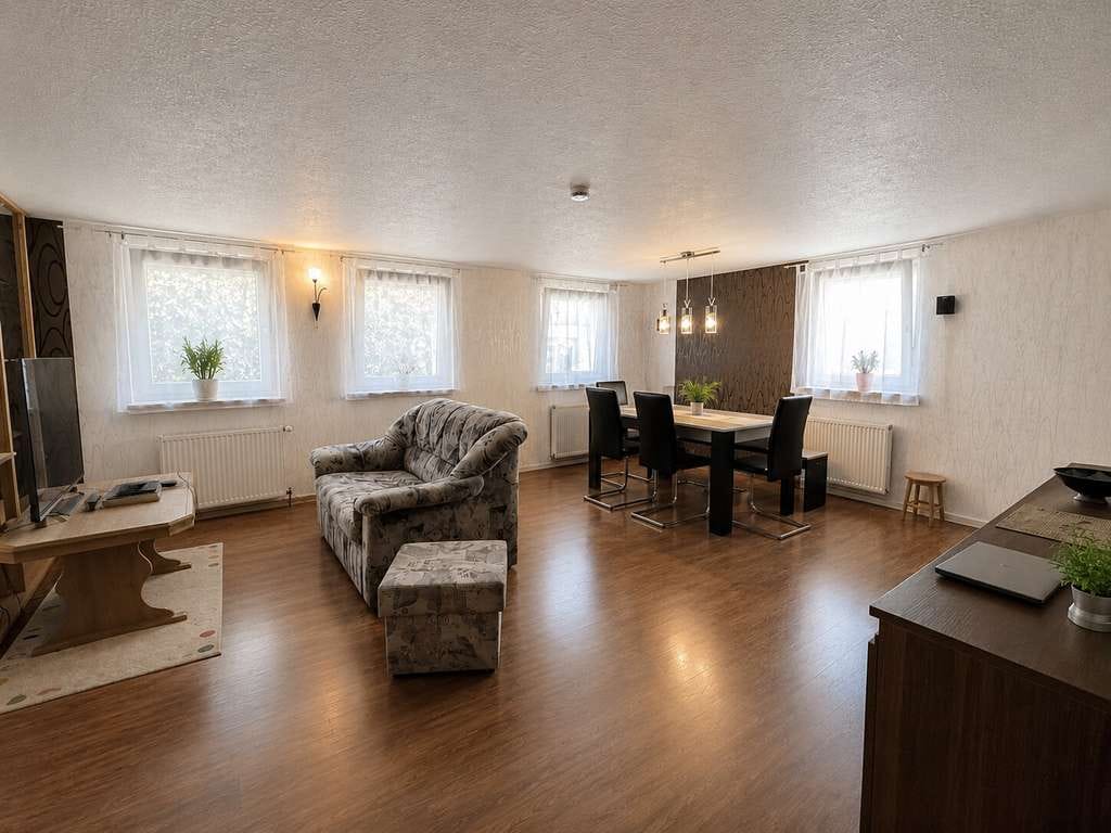 Immobilie in Heubach - Maisonettewohnung mit Garage, Werkstatt und Ausbaureserve - Bild 2