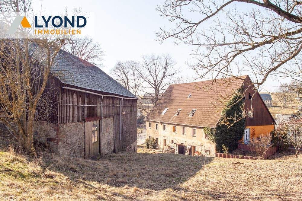 Immobilie in Olbernhau - Historischer Bauernhof mit großem Grundstück und Scheune - ländliches Idyll mit viel Potenzial - Bild 1