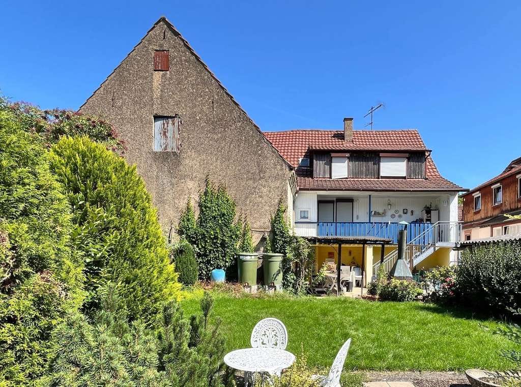 Immobilie in Zaberfeld - VBU Immobilien - Einfamilienhaus mit Scheune und idyllischem Garten - Bild 1