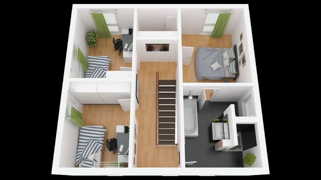 Immobilie in Ulmet - Ein Traumhaus als Effizienzhaus incl. Fundamentpl und Grundstück - Bild 4