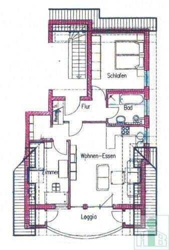 Immobilie in Doberschau-Gaußig - Dobruša-Huska - SELBSTNUTZER ODER KAPITALANLEGER AUFGEPASST! Attraktive 4-Raum-Maisonette-Wohnung mit Balkon und Stellplatz in 02692 ... - Bild 1