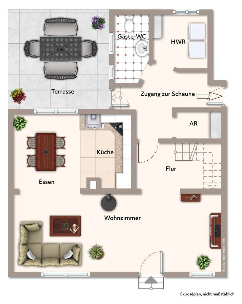 Immobilie in Buttenheim - Ländlicher Charme zum Einstiegspreis...Haus mit Scheune in Dreuschendorf - Bild 1