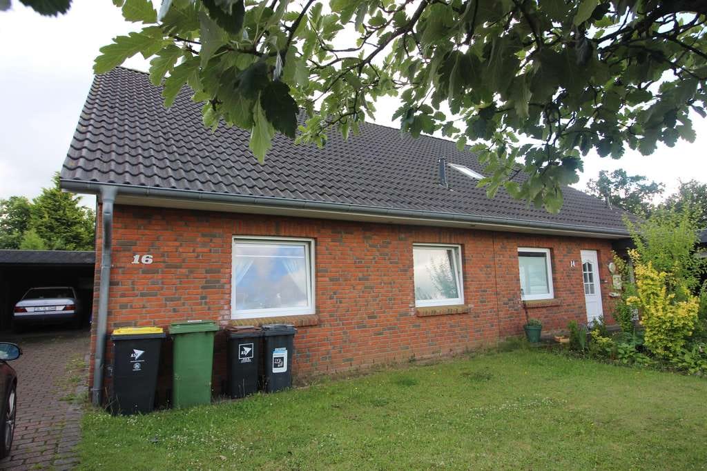 Immobilie in Schafflund - Ebenerdige Doppelhaushälfte mit Ausbaureserve für Kapitalanleger - Bild 1