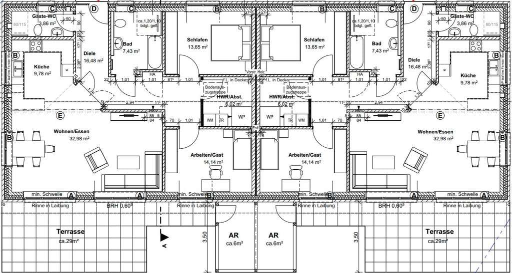 Immobilie in Lindau - Neubau Doppelhaushälfte als Bungalow - Bild 4