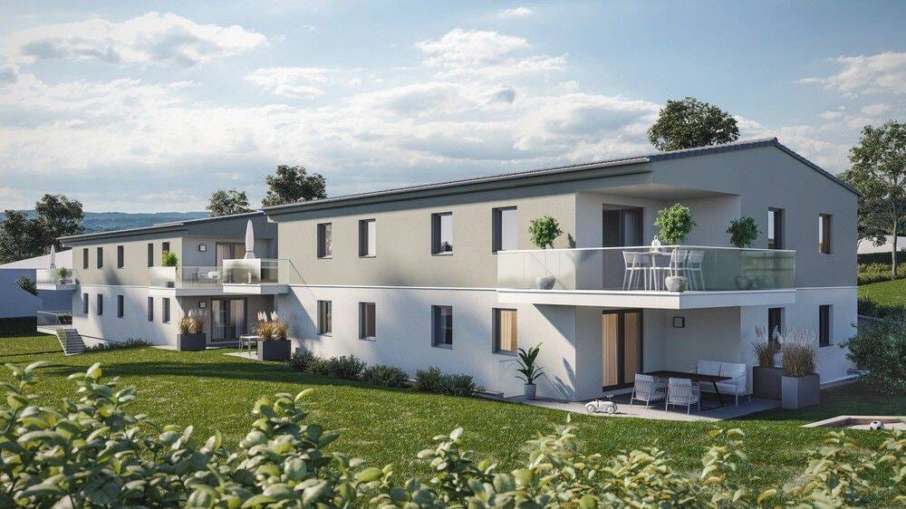 Immobilie in Ellingen - NEUBAU 3-Zimmer-Eigentumswohnung mit BALKON im Penthousestil - Bild 0