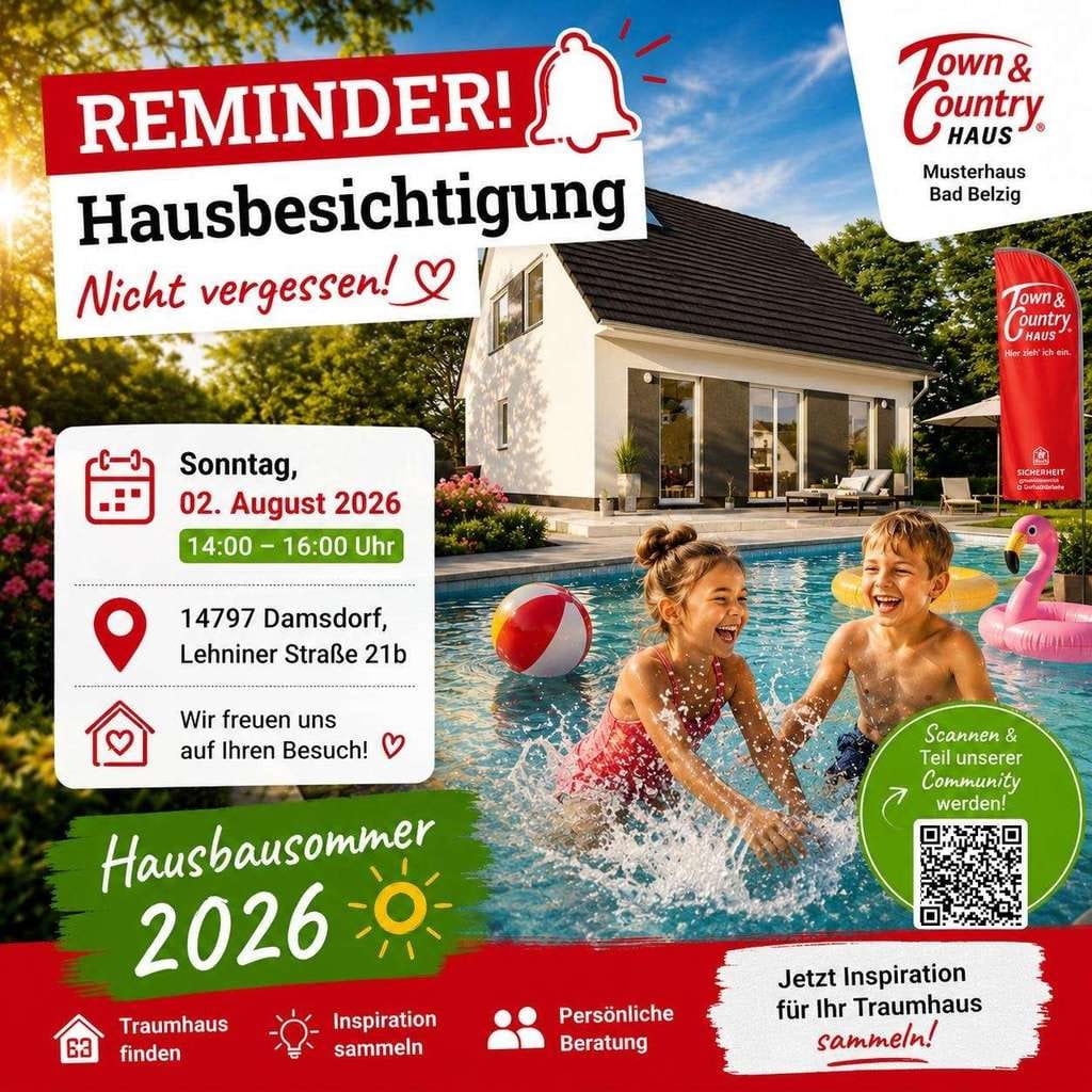 Immobilie in Borkwalde - Effizient, kompakt, gemütlich - Bauen und Leben in Linthe / Preis inkl. Grundstück - Bild 1