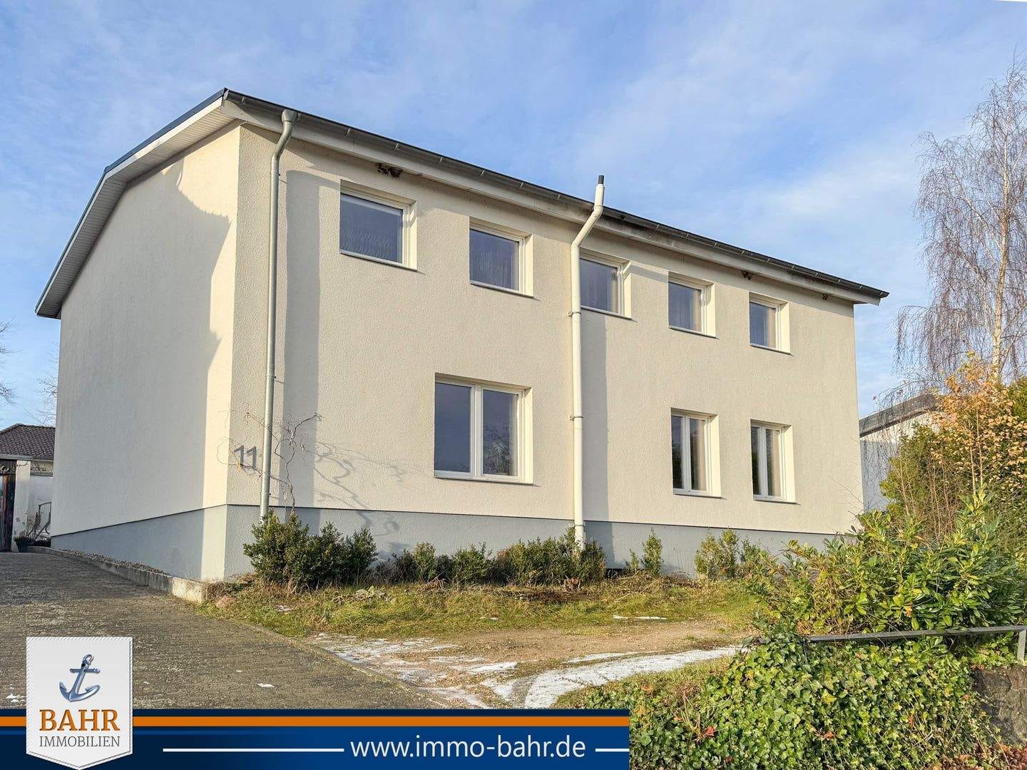 Immobilie in Taucha - Historisches ehemaliges Gemeindehaus mit zwei Wohnungen und Werkstatt in Ostseenähe! - Bild 0