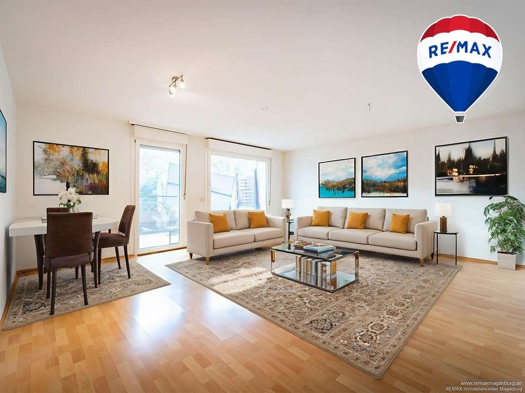 Immobilie in Hohe Börde - Sicher vermietet & idyllisch gelegen – 3-Zimmer-Wohnung mit Balkon - Bild 0