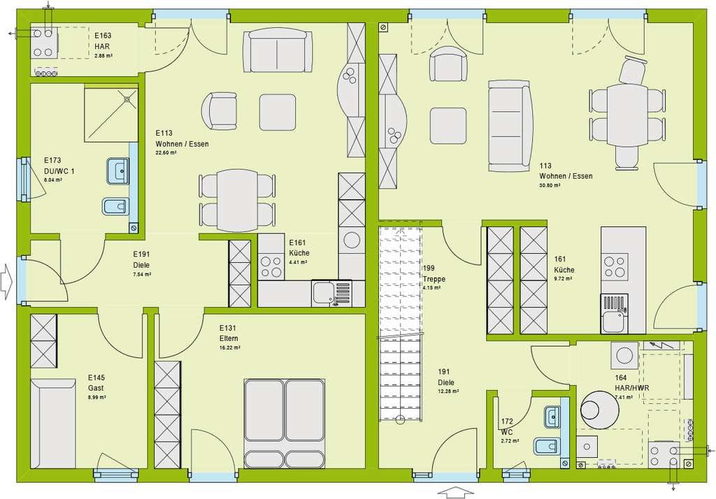 Immobilie in Rehfelde - Alle unter einem Dach!!!!! Mehrgenerationenhaus mit 264m²!!!! - Bild 2