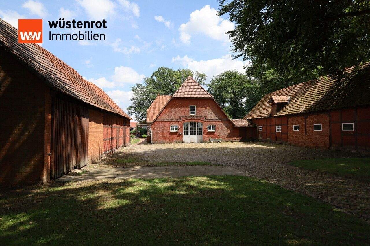 Immobilie in Sulingen - Großer Resthof mit ehemaligen Stallungen, Nebengebäude und Wiese in Groß Lessen zu verkaufen - Bild 4