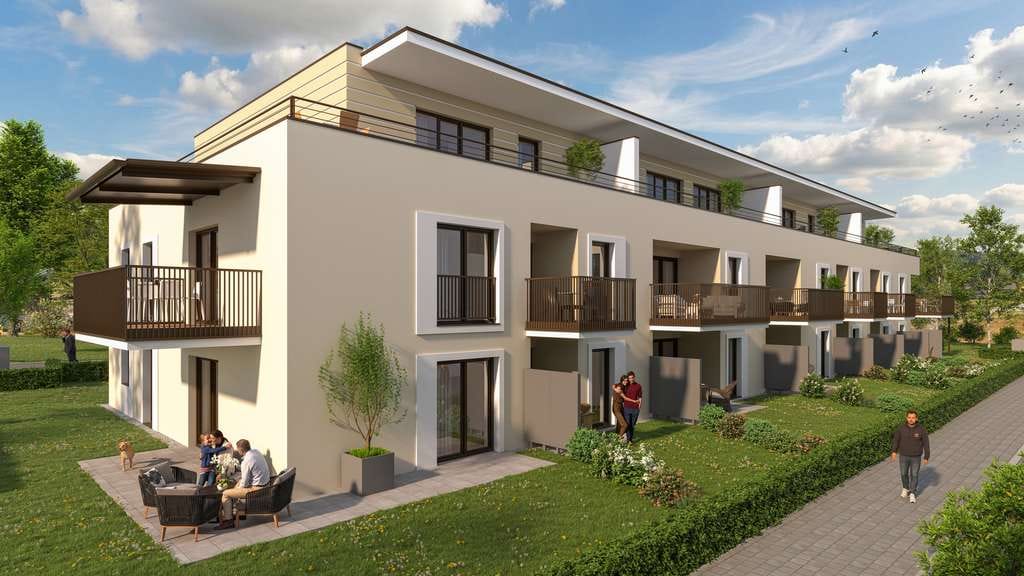 Immobilie in Winhöring - Großzügige 3-Zimmer-Wohnung mit Balkon - Bild 2