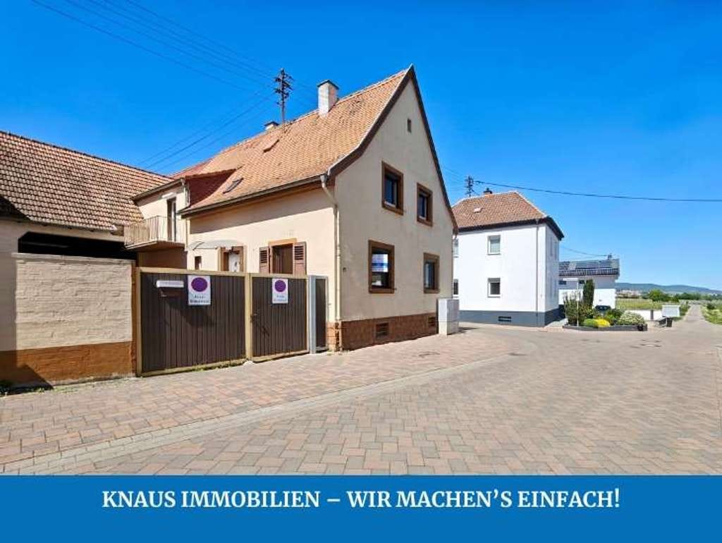 Immobilie in Maikammer - „Viel Raum für Wohnen und Arbeiten – Haus mit Scheune und großem Hof“ - Bild 0