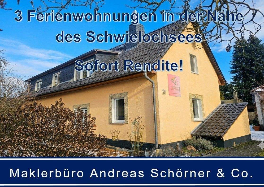 Immobilie in Schwielochsee - Sofort Rendite - 3 Liebevoll ausgestattete Ferienwohnungen in der Nähe des Schwielochsees - Bild 0