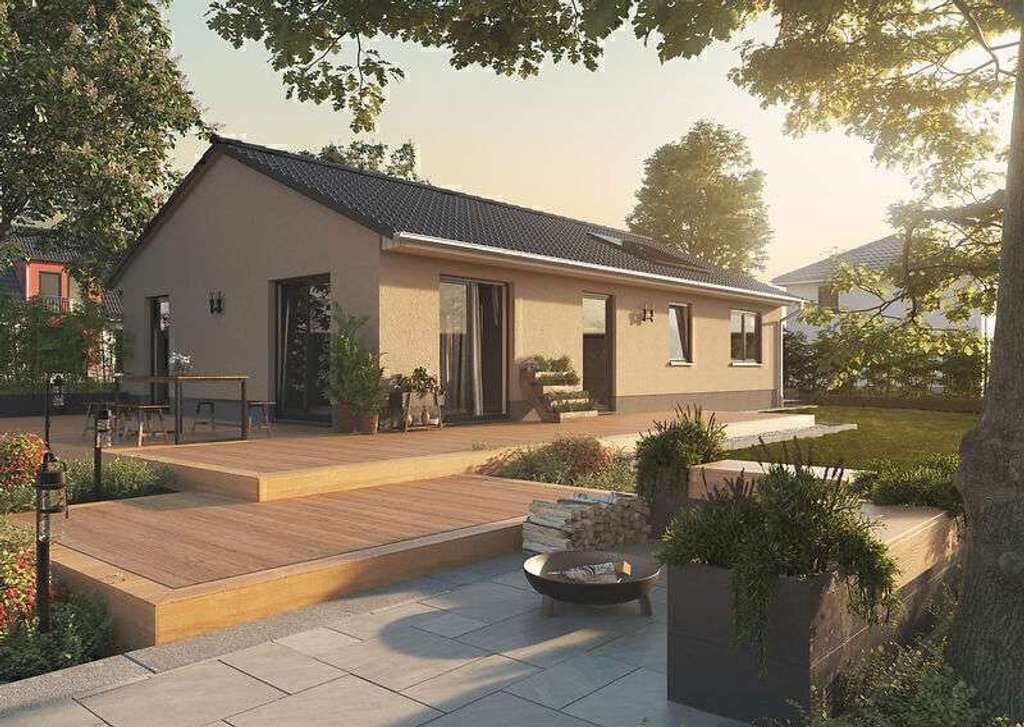 Immobilie in Beuren (Hochwald) - Bungalow 100 massiv gebaut, Preis inkl. Grundstück - Bild 0