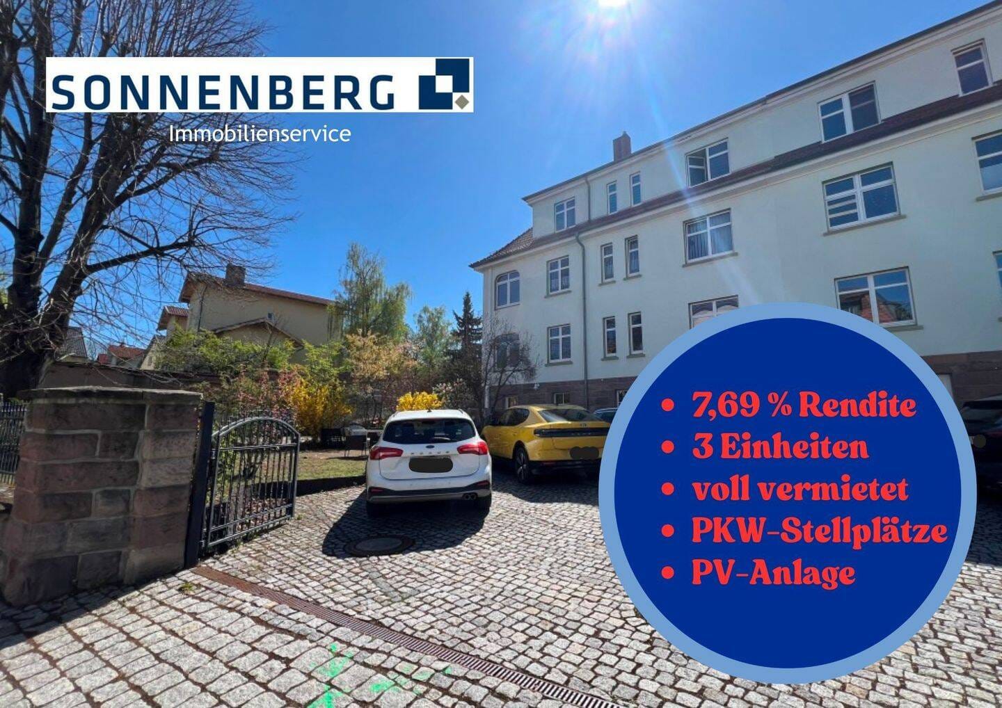 Immobilie in Sondershausen - Zentral gelegenes, gepflegtes Wohn- und Geschäftshaus in Sondershausen mit 7,69 % Ankaufrendite - Bild 0