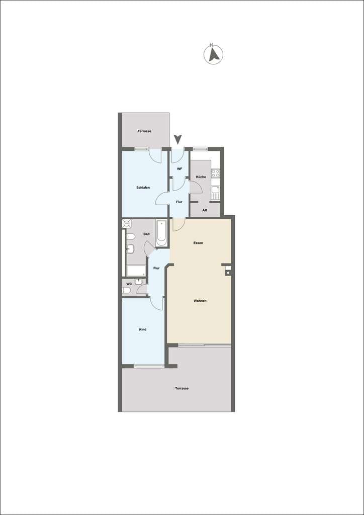 Immobilie in Mainaschaff - *M19* 3-Zimmer-Wohnung mit Terrasse in Mainaschaff - Bild 3