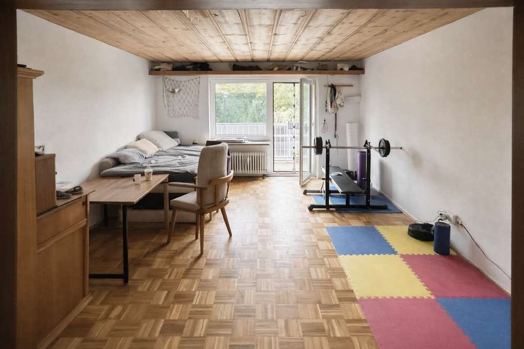 Immobilie in Garching bei München - Solide Kapitalanlage in Garching bei München – 3-Zimmer-Wohnung mit 1.200 € Kaltmiete, 3%+ Rendite - Bild 1