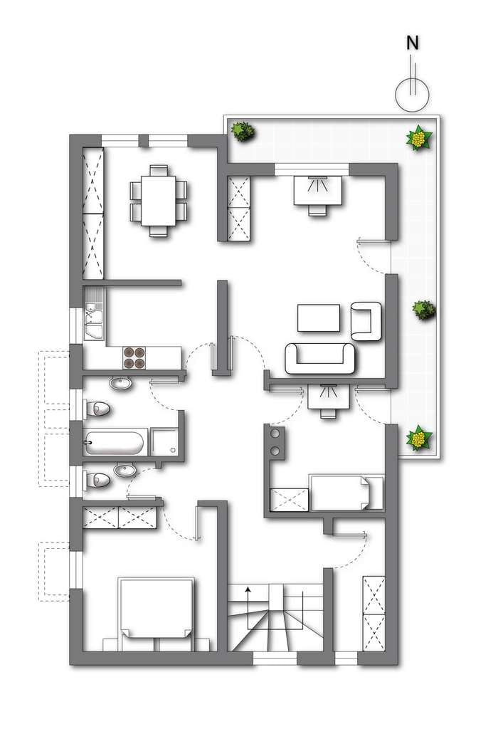 Immobilie in Bischofswiesen - Mehrfamilienhaus mit Werkstatt und Lagerfläche in Bischofswiesen - Bild 2