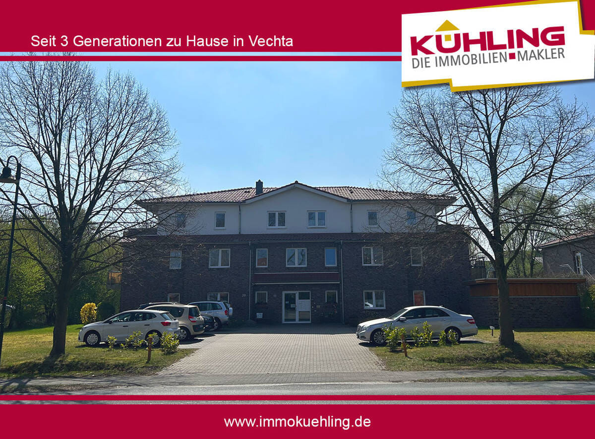 Immobilie in Großenkneten - Komfortable 2-Zimmer-Erdgeschosswohnung in gepflegter Seniorenanlage - Bild 0