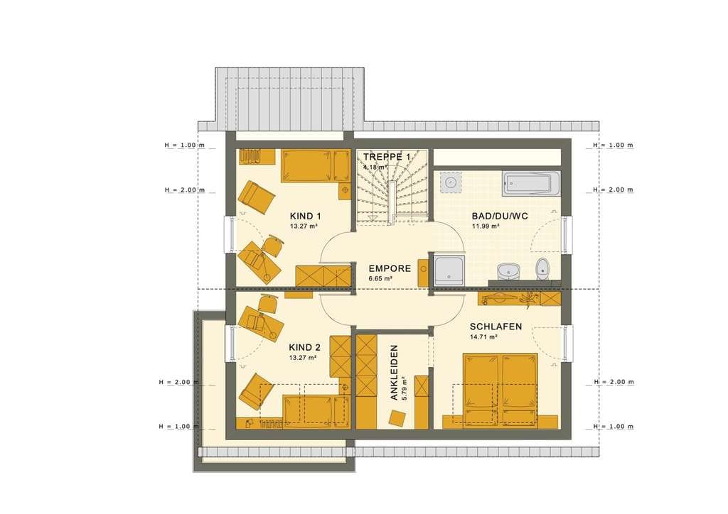 Immobilie in Jettingen-Scheppach - Familienidylle Pur - Modernes Einfamilienhaus in Jettingen-Scheppach! Raus aus der Wohnung - Bild 4