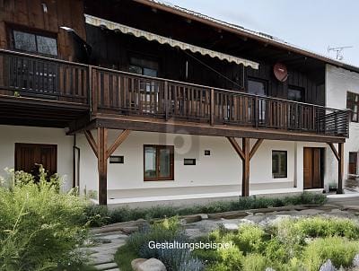 Immobilie in Bad Endorf - PROJEKT MIT POTENZIAL - WOHNUNG ZUM SELBSTAUSBAU - Bild 1