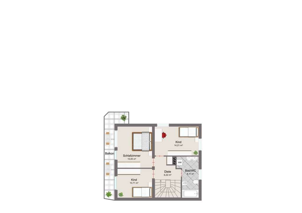 Immobilie in Emmering - DHH mit Pool und schönem Garten in Emmering - Bild 2