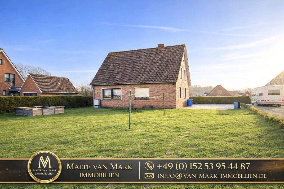 Immobilie in Ochtersum - Ankommen. Durchatmen. Zuhause sein. Ihr Einfamilienhaus mit großem Garten und traumhaftem Weitblick - Bild 4