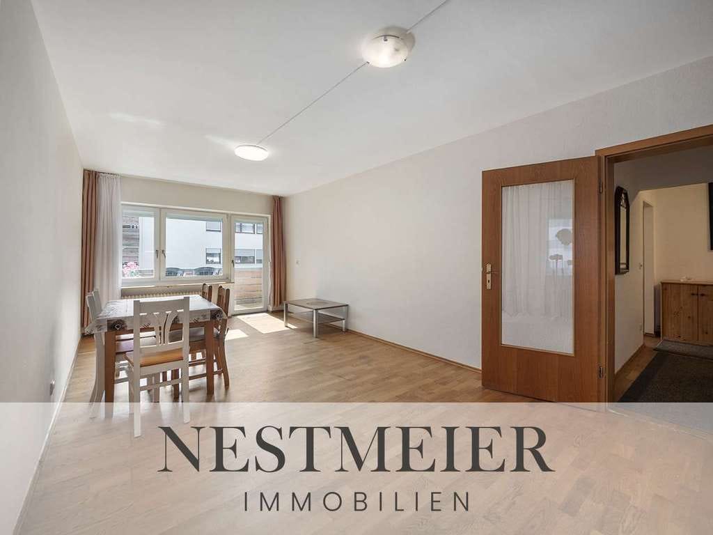 Immobilie in Ruhpolding - Charmante 2-Zimmer-Wohnung mit Süd-Balkon und Gestaltungspotenzial - Bild 0