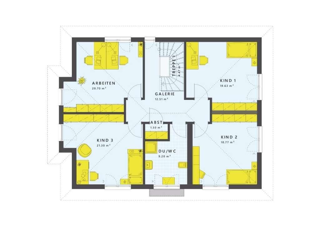 Immobilie in Waldachtal - INKLUSIVE GRUNDSTÜCK! Ganz viel Platz für die Familie! Effizienter Neubau von LivingHaus! - Bild 2