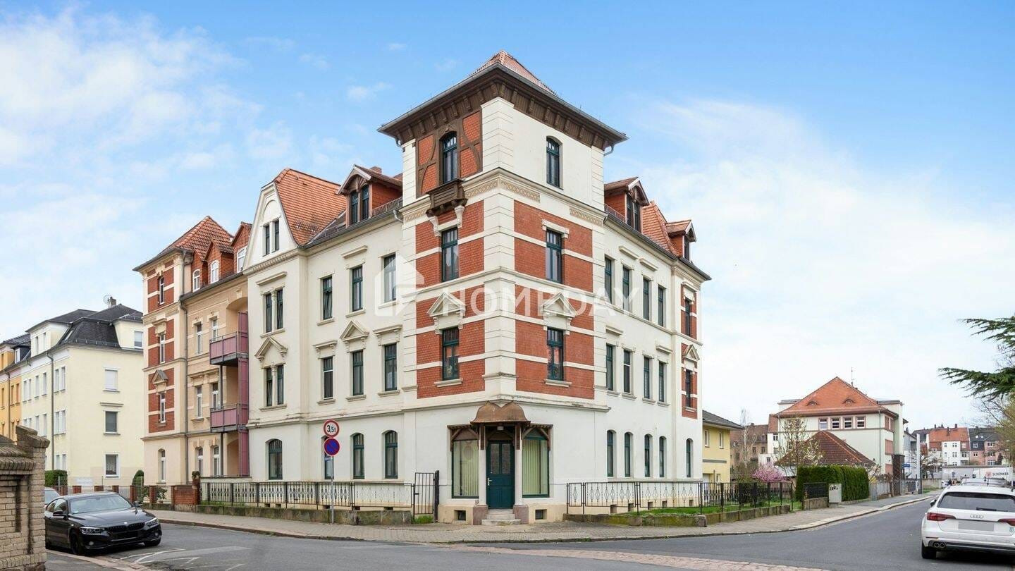 Immobilie in Meißen - Hochparterre mit Charakter - kompakte Wohnung in stilvoller Ecklage von Meißen - Bild 0