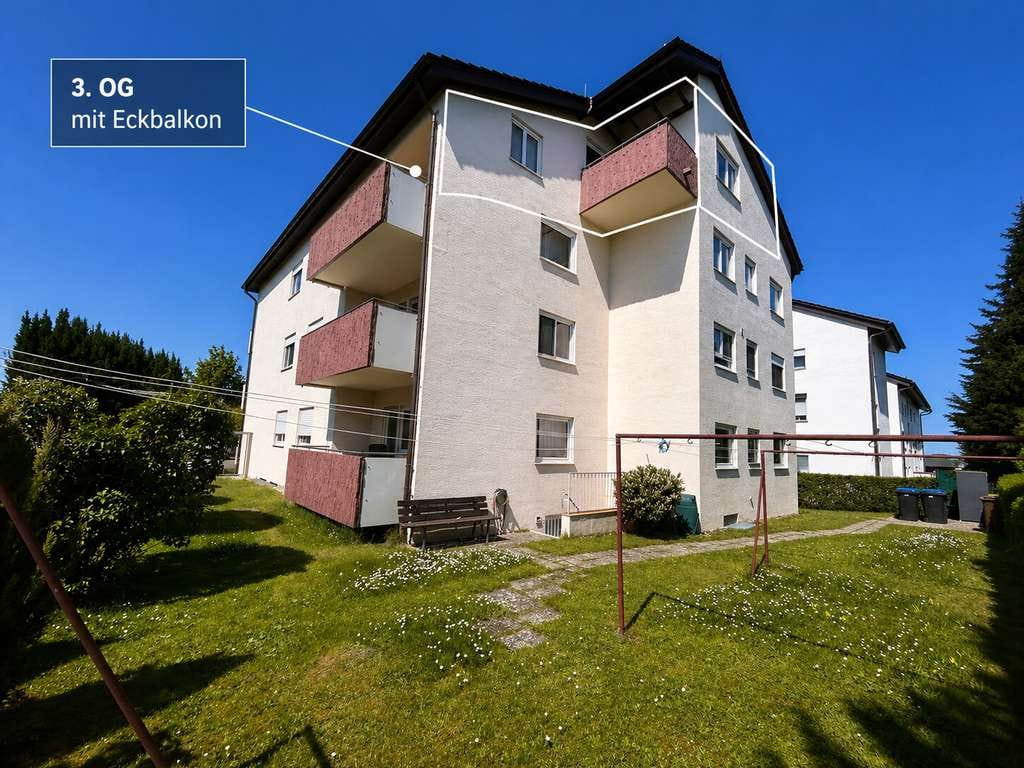 Immobilie in Benningen am Neckar - Moderne 2-Zimmer-Wohnung mit Balkon und Einbauküche – Perfekt für Singles oder Paare in Benningen - Bild 2