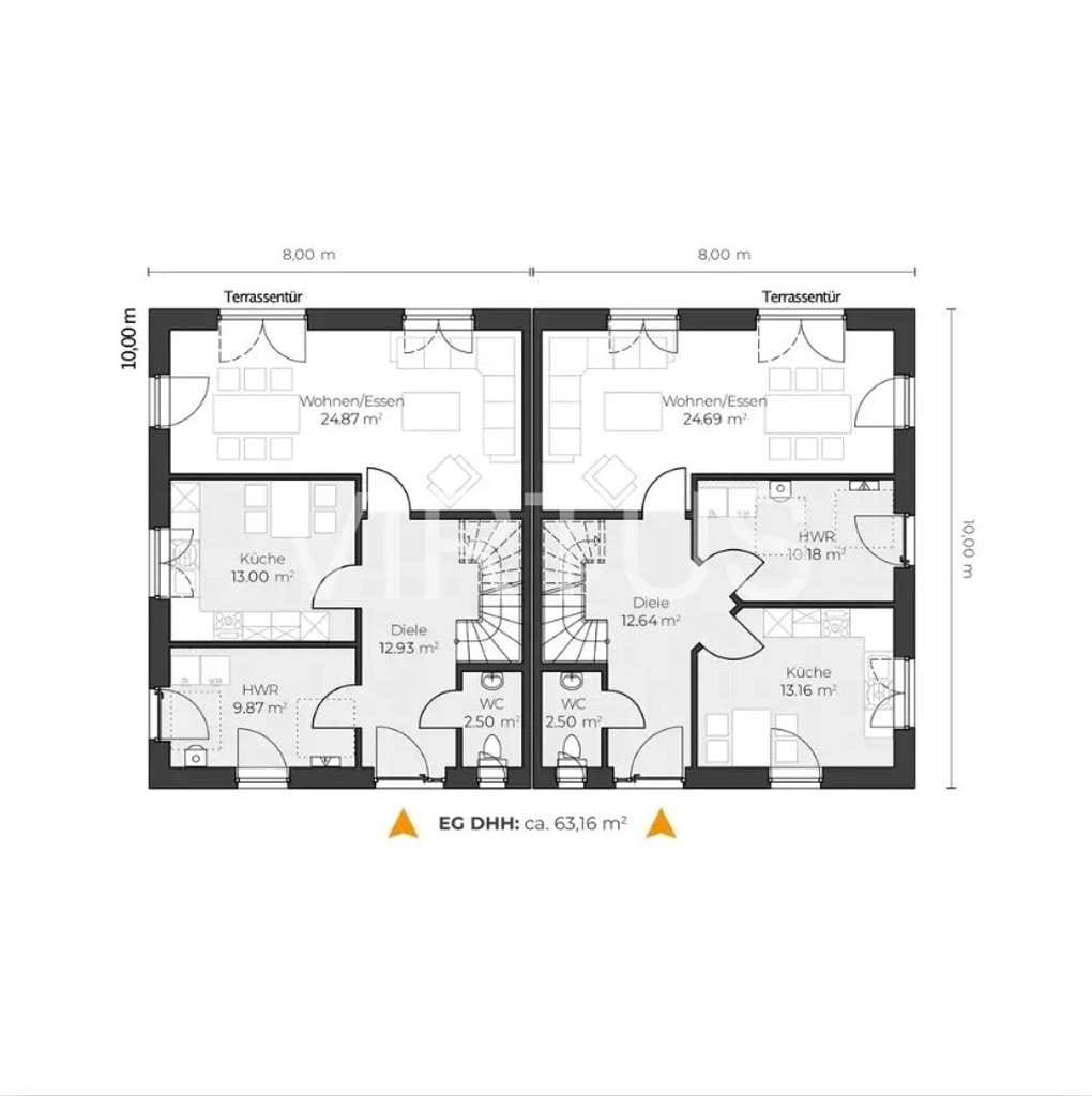 Immobilie in Kühlungsborn - Doppelhaushälfte in Kühlungsborn - Individuell planbar auf attraktivem Baugrundstück - Bild 3