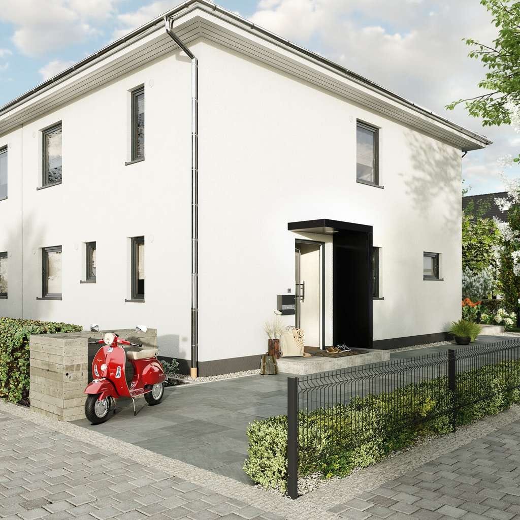 Immobilie in Stahnsdorf - Stahnsdorf Bahnhofstr: 5 Zimmer Doppelhaushälfte mit großem Grundstück - Bild 1