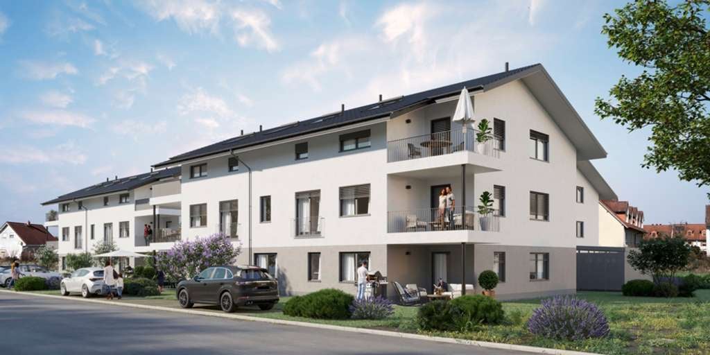Immobilie in Untersiemau - NEUBAU - Eigentumswohnungen in Untersiemau! Moderne Wohnungen im Erdgeschoss mit Terrasse und Parkplatzmöglichkeit! - Bild 1