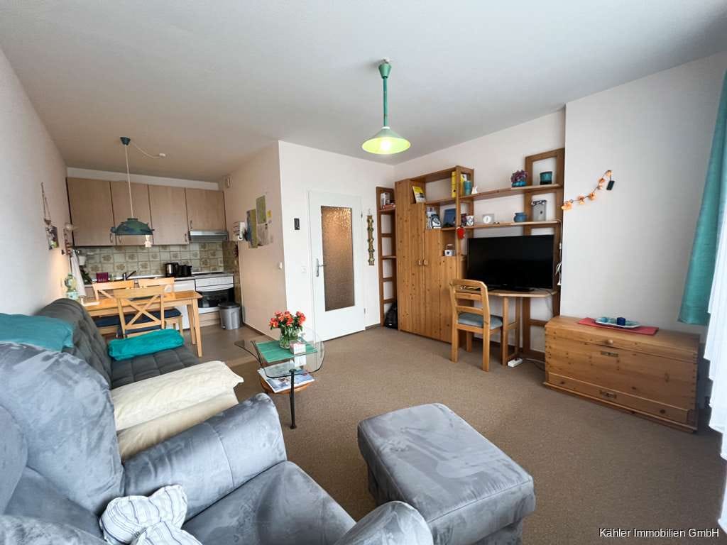 Immobilie in Büsum - Gepflegte 2-Zimmerwohnung mit ca. 44,66 m² Wohnfläche nahe der Familienlagune auf Eigenland - Bild 1