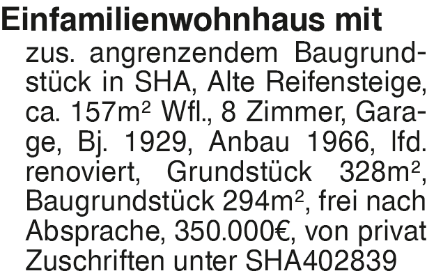 Immobilie in Schwäbisch Hall - Einfamilienwohnhaus - Bild 1